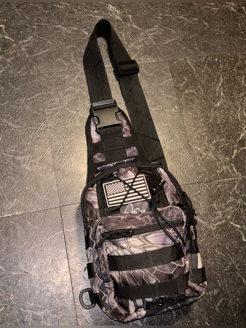 Black Python Tactical camo Shoulder Bag🔥🔥🔥💨✅✅